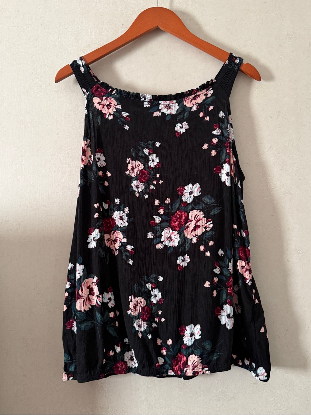Maurices Floral Cold Shoulder Tunic Top – XXL